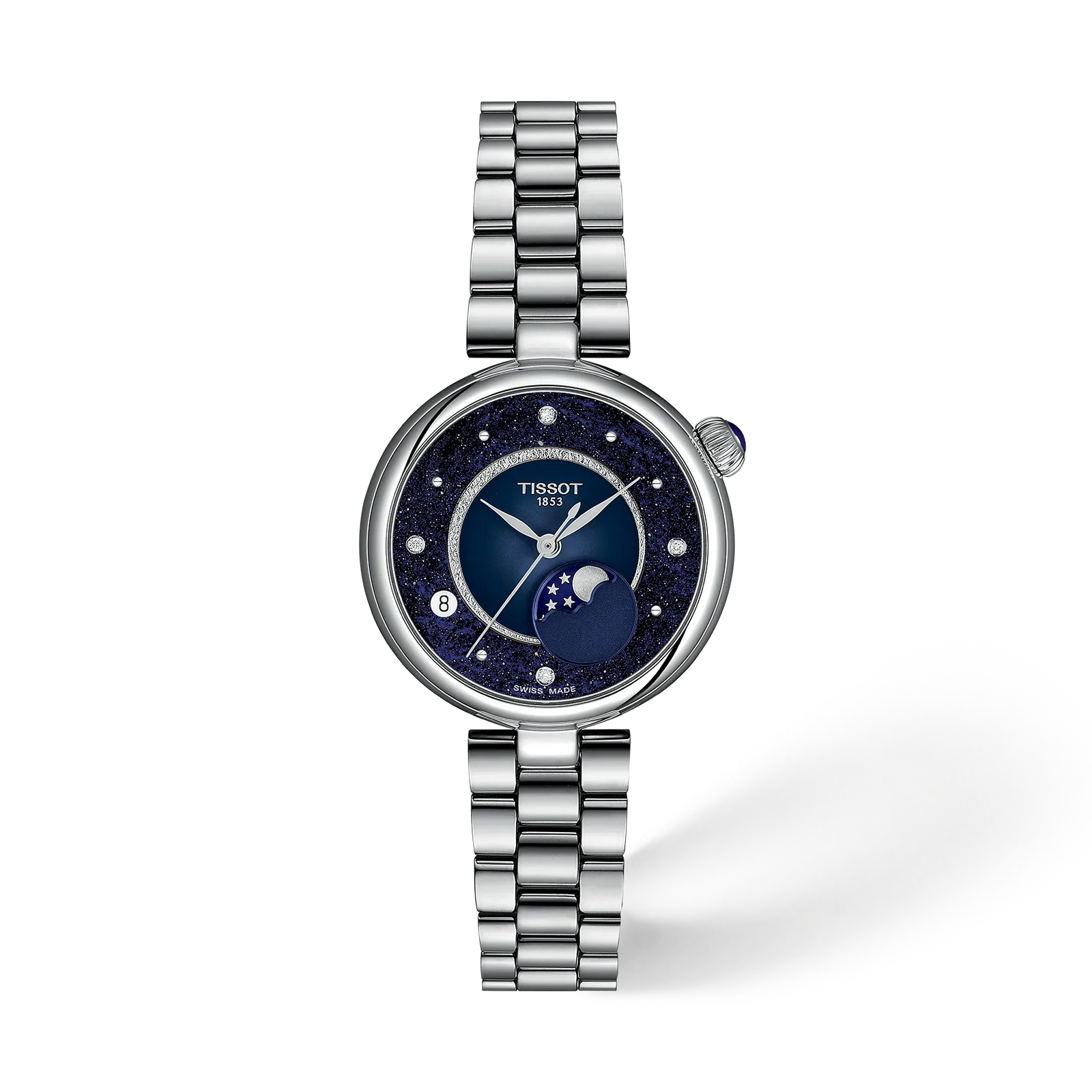Tissot Desir Moonphase T152.223.11.496.00 Blu 29,6 mm-2b Gioielli