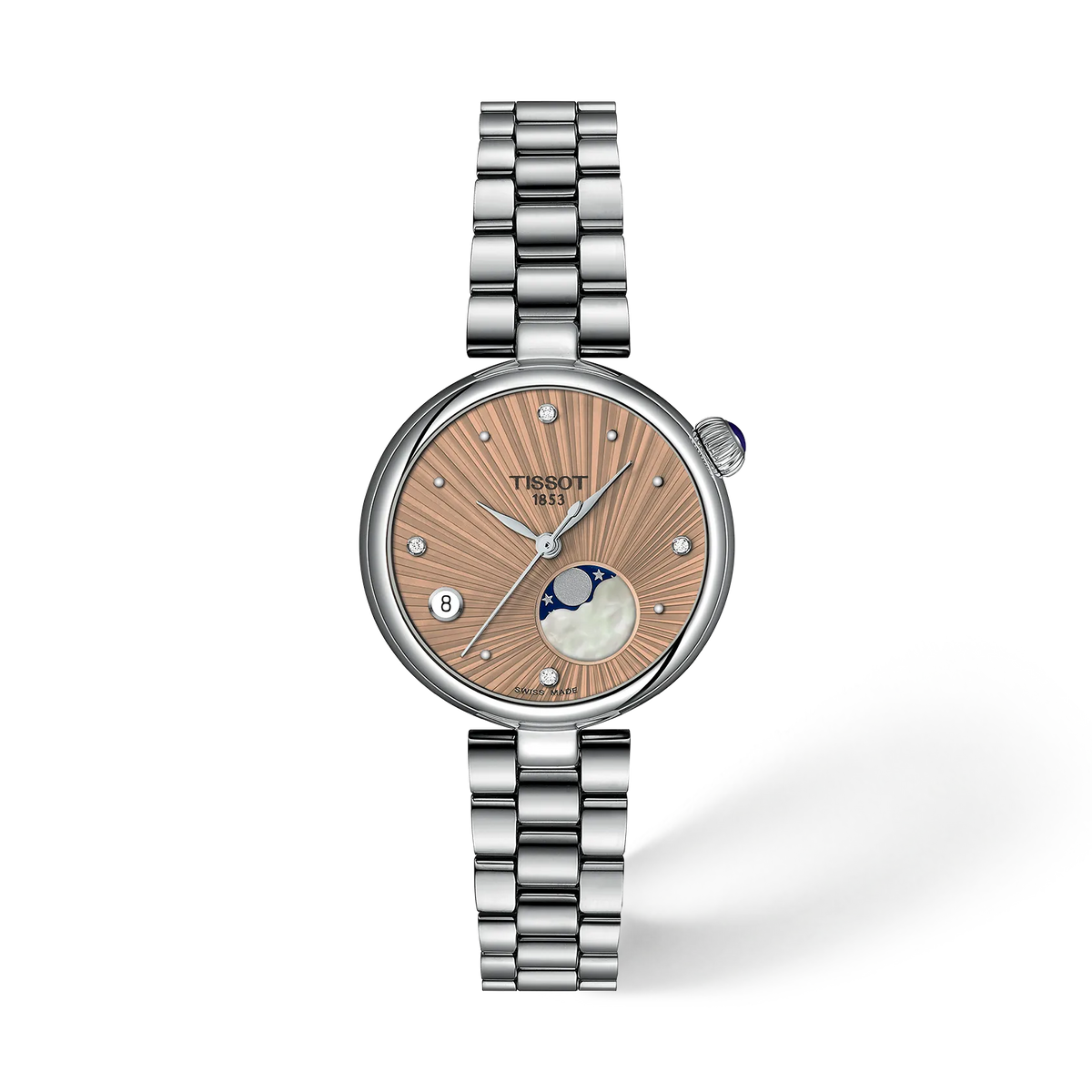 Tissot Desir Moonphase T152.223.11.546.00 Beige 29,6 mm-2b Gioielli