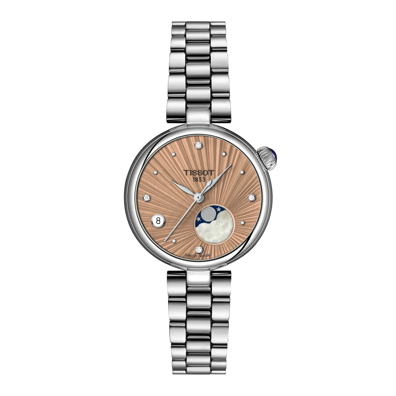 Tissot Desir Moonphase T152.223.11.546.00 Beige 29,6 mm-2b Gioielli