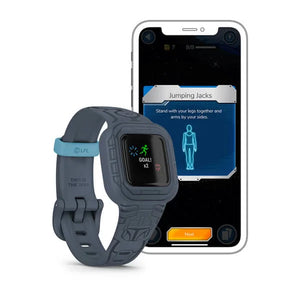 Orologio Garmin Vivofit Jr 3 010-02441-15 Star Wars The Mandalorian smartwatch-2b Gioielli