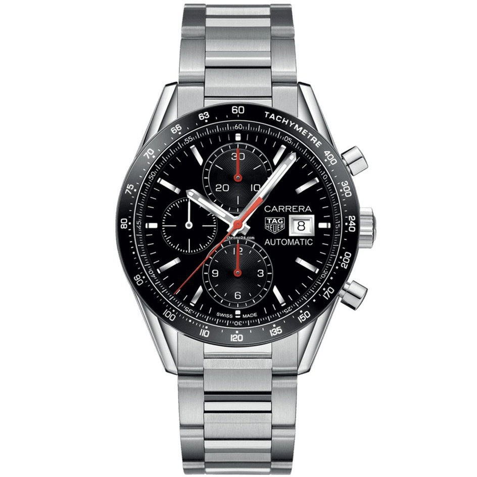Orologio Tag Heuer Carrera CV201AK.BA0715 cronografo uomo-2b Gioielli