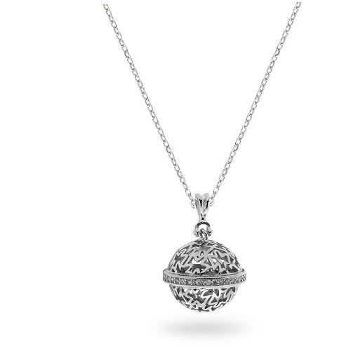 Collana chiama angeli argento sagome angeli donna-2b Gioielli