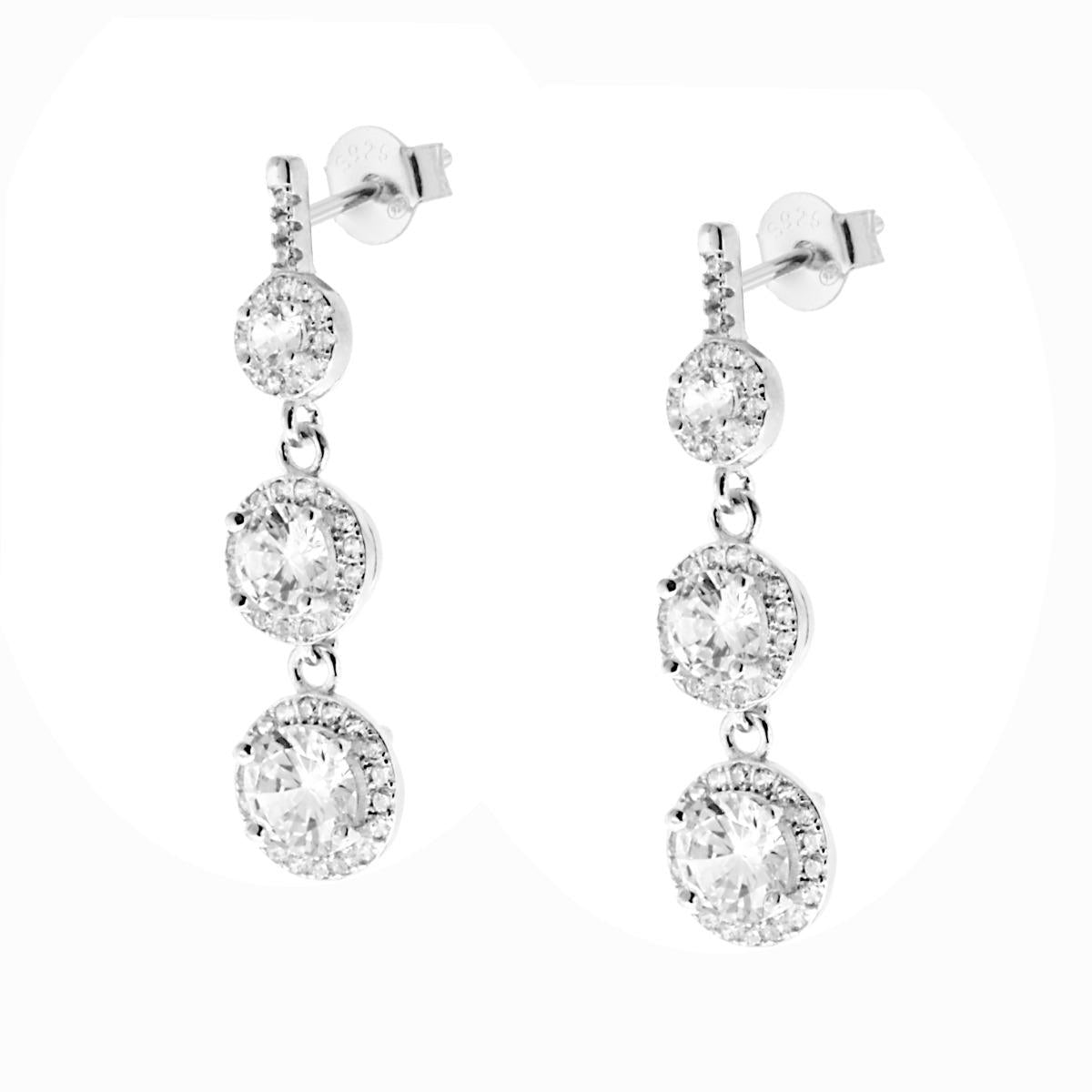 Orecchini argento trilogy donna-2b Gioielli