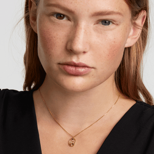 Collana PdPaola CO01-349-U Zodiac Constellation Vergine argento placcato oro 18 K-2b Gioielli