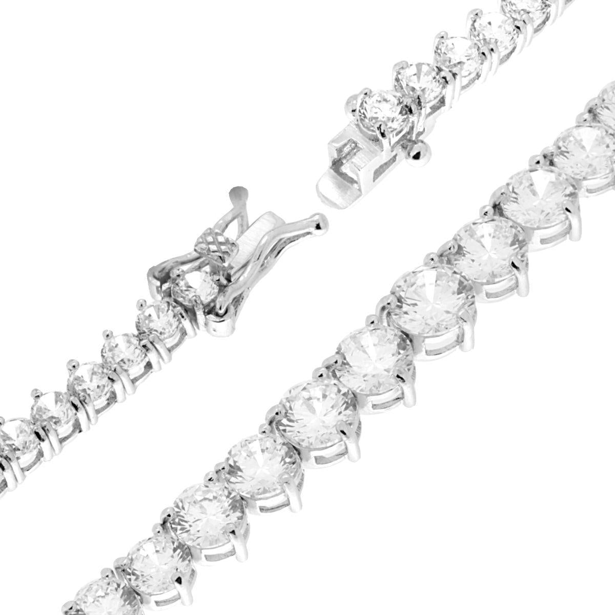 Bracciale argento Tennis donna-2b Gioielli
