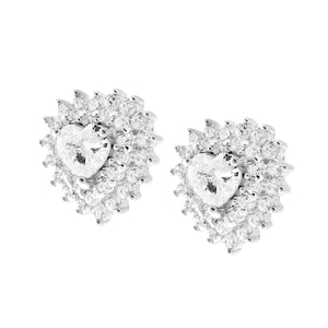 Orecchini argento cuori donna-2b Gioielli