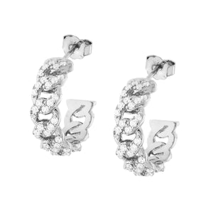 Orecchini argento grumetta donna-2b Gioielli
