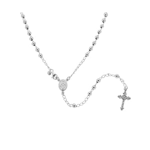 Collana argento rosario uomo donna-2b Gioielli