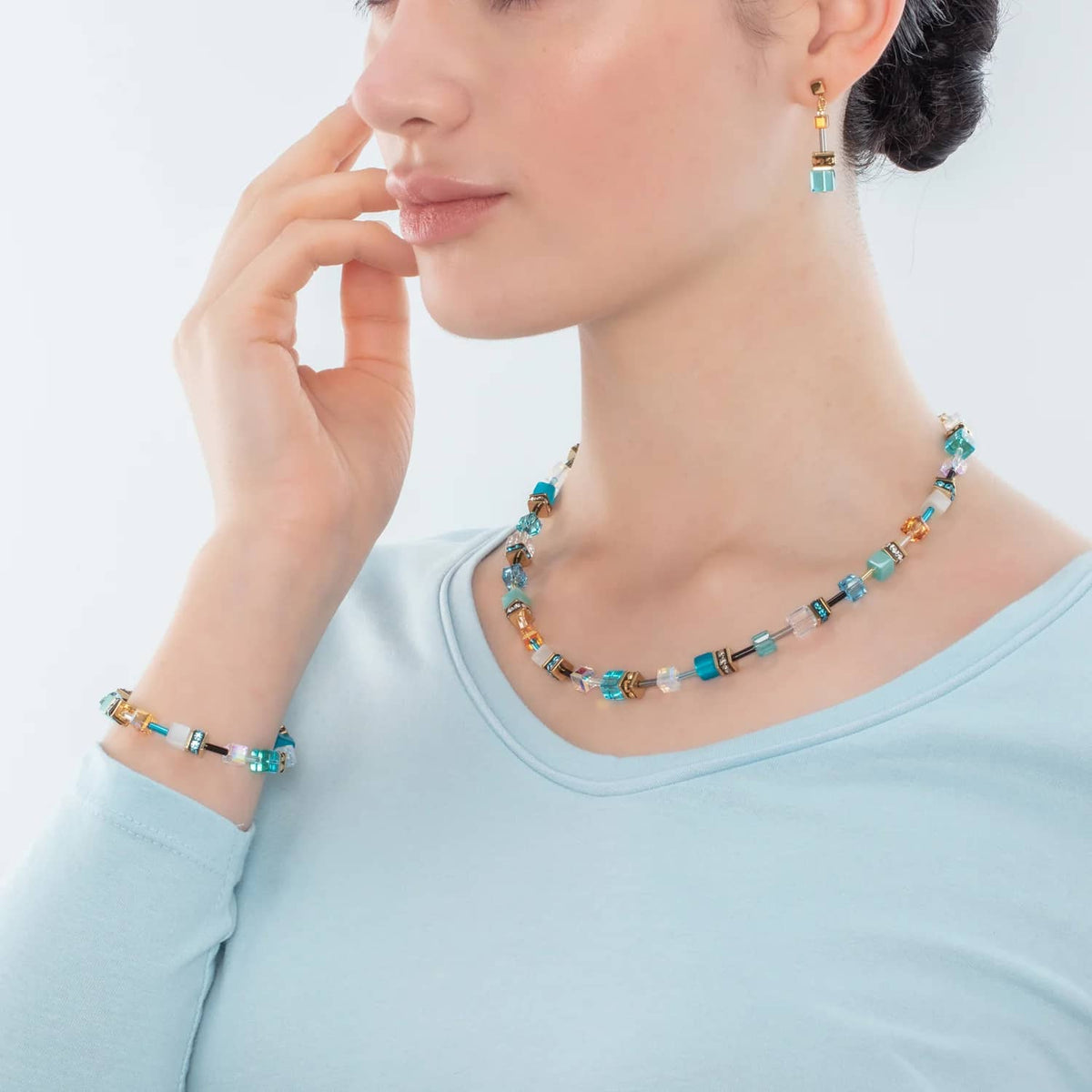 Bracciale Coeur de Lion Geocube 2838300616 donna-2b Gioielli