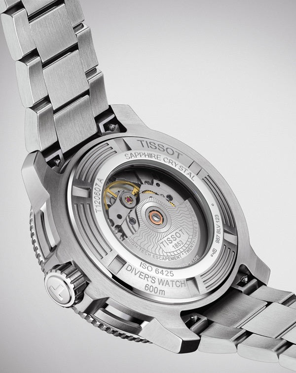 Orologio Tissot Seastar 2000 T120.607.11.041.00 automatico uomo 46 mm-2b Gioielli