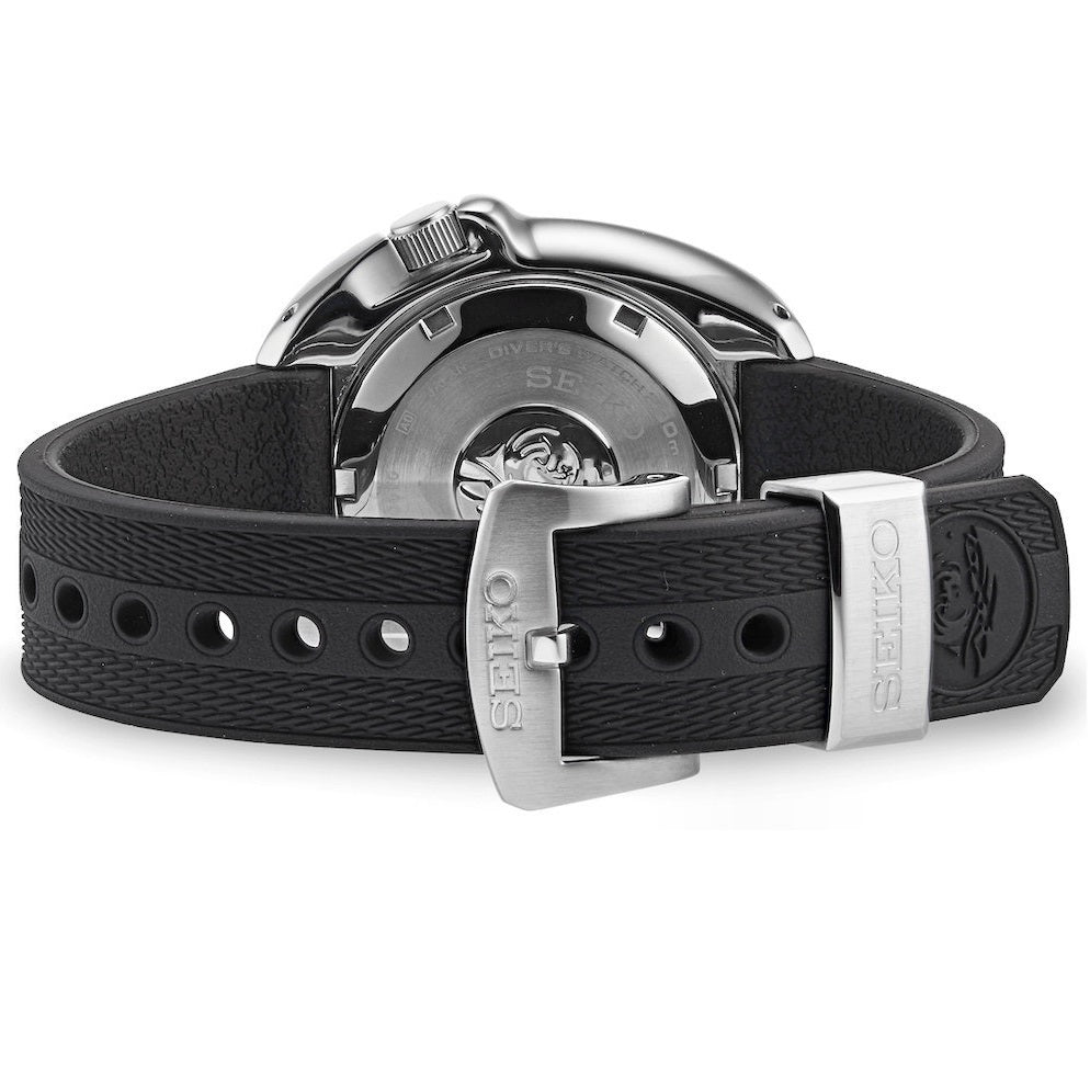 Cinturino Seiko originale R03E011J0 in caucciù nero per Seiko Prospex ansa mm 20-2b Gioielli