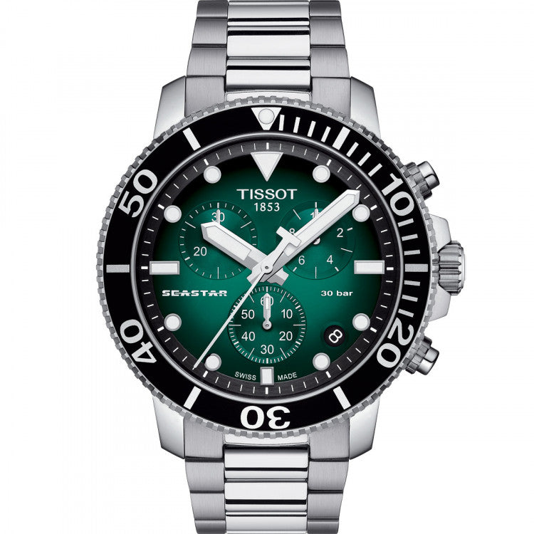 Orologio Tissot Seastar 1000 Chronograph T120.417.11.091.01 uomo 45 mm-2b Gioielli