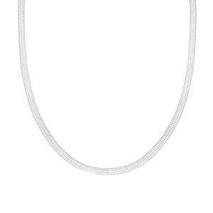Collana argento maglia calza donna-2b Gioielli