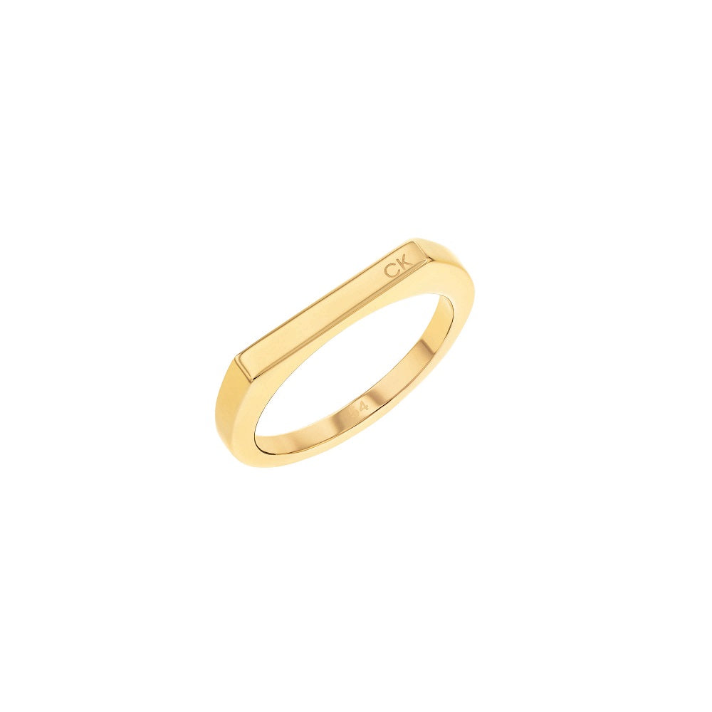 Anello Calvin Klein Sculptural 35000188B donna misura 12-2b Gioielli
