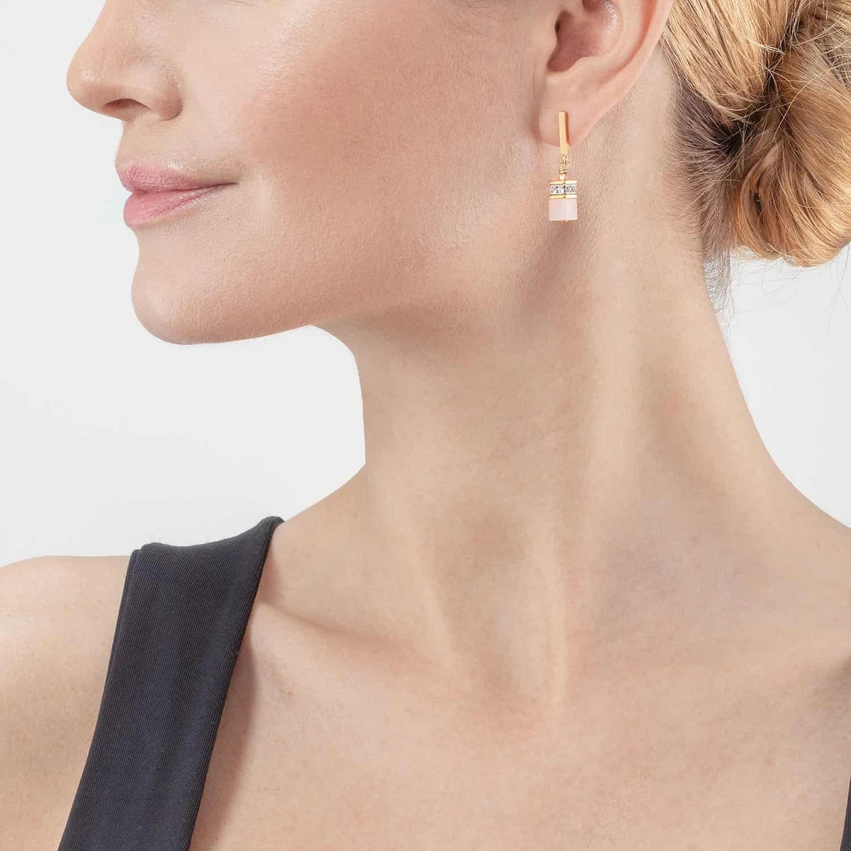 Orecchini Coeur de Lion Geocube 4605211920 Iconic Precious donna-2b Gioielli