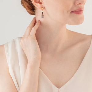 Orecchini Coeur de Lion Geocube 4905211100 Iconic Precious donna-2b Gioielli