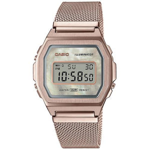Orologio Casio Vintage A1000MCG-9EF Iconic Premium madreperla-2b Gioielli
