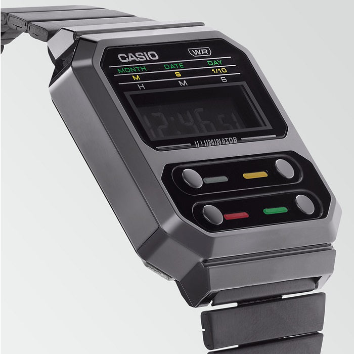 Orologio Casio Vintage A100WEGG-1AEF nero-2b Gioielli