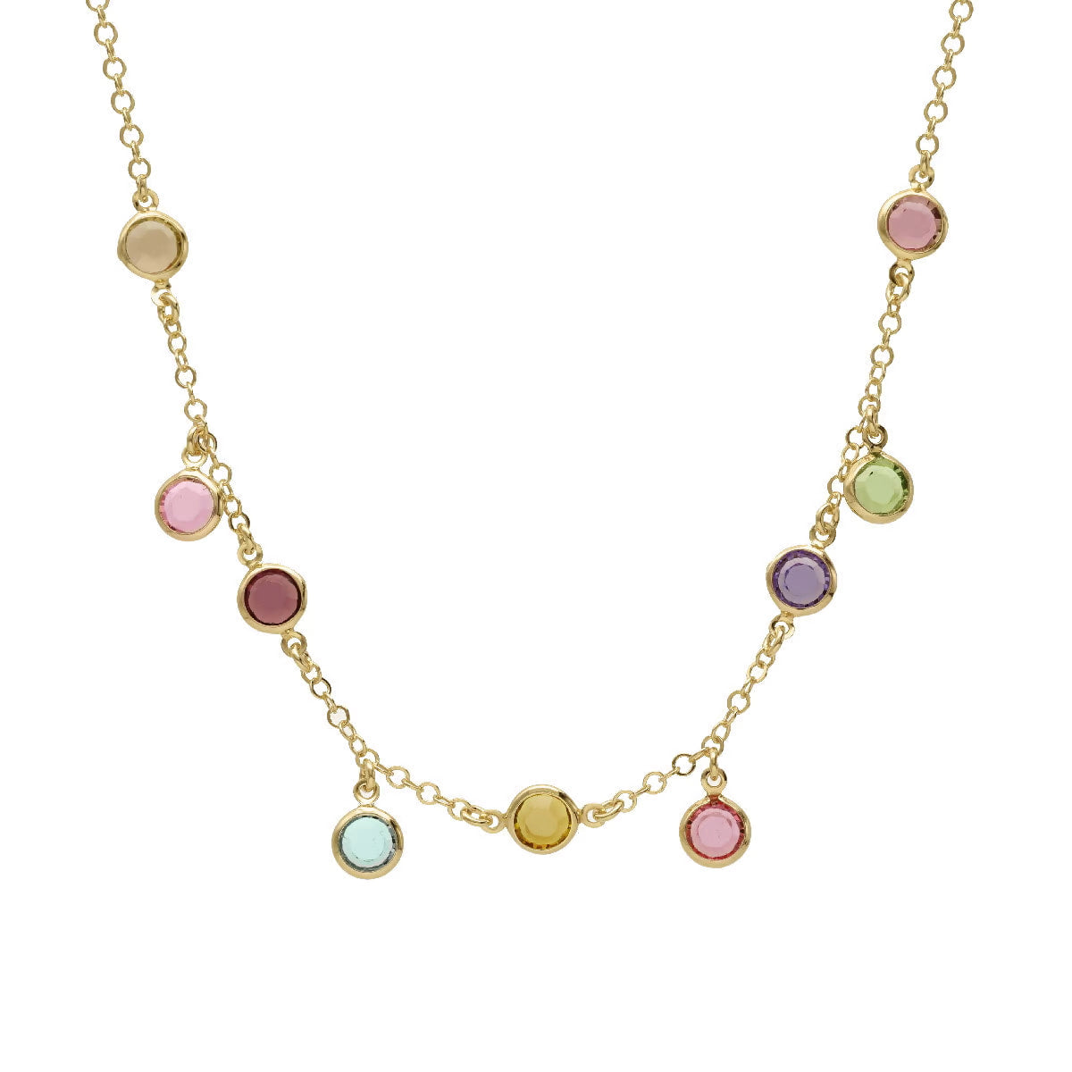 Collana Victoria Cruz Basic A3067-MDG argento donna-2b Gioielli