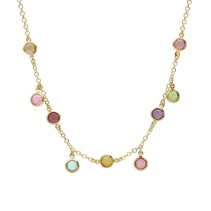 Collana Victoria Cruz Basic A3067-MDG argento donna-2b Gioielli