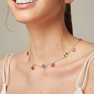 Collana Victoria Cruz Basic A3067-MHG argento donna-2b Gioielli