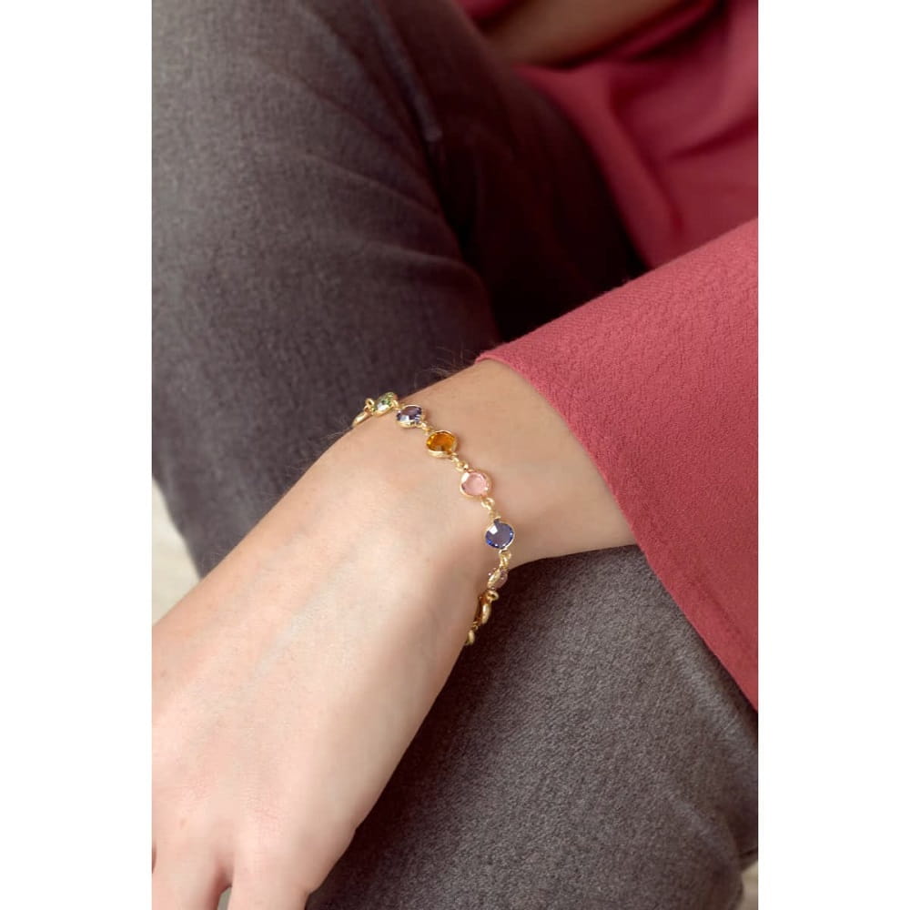 Bracciale Victoria Cruz Basic A3069-03P argento donna-2b Gioielli