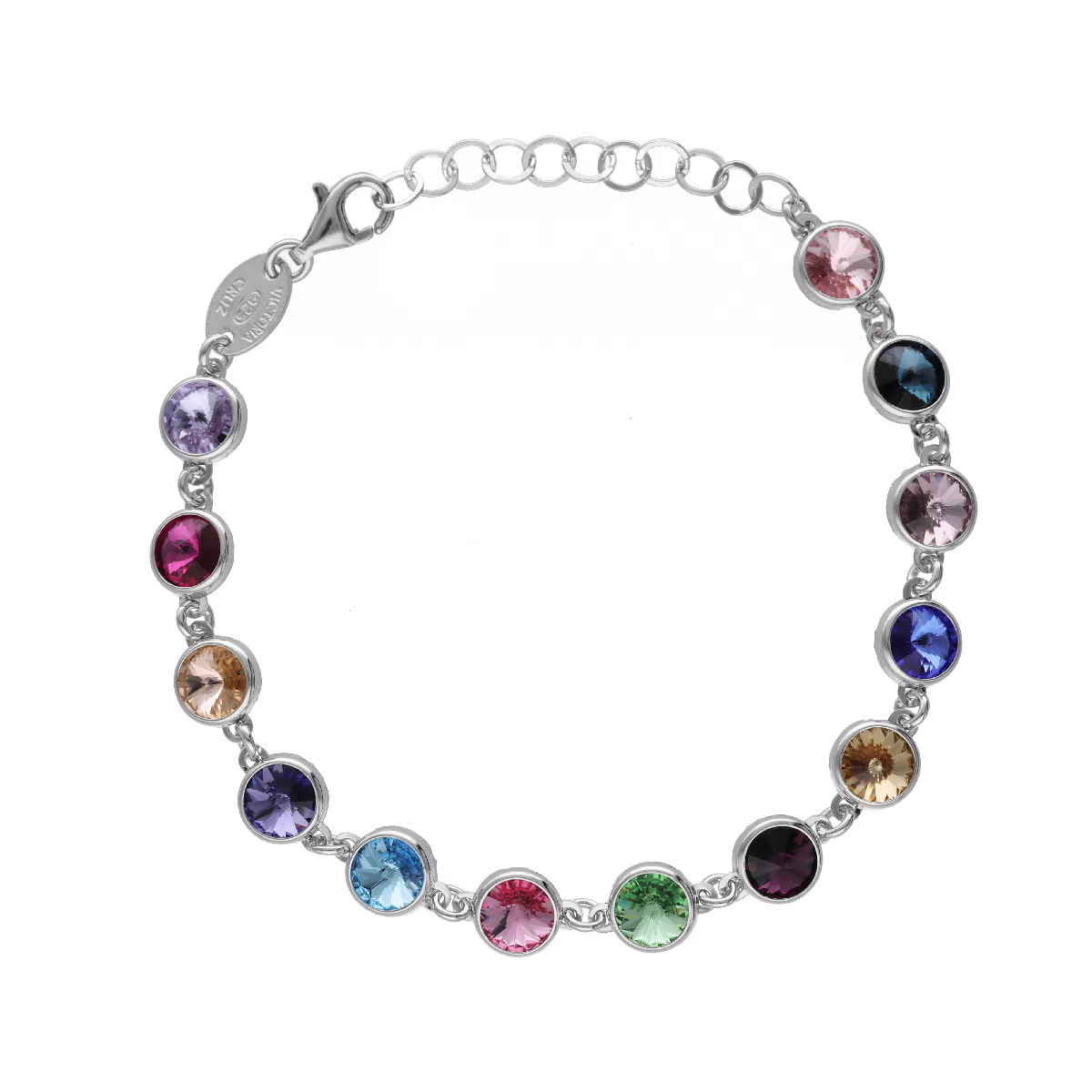 Bracciale Victoria Cruz Carmen A3526-MHP argento donna-2b Gioielli