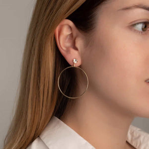 Orecchini Victoria Cruz Hoop A3542-35T argento donna-2b Gioielli