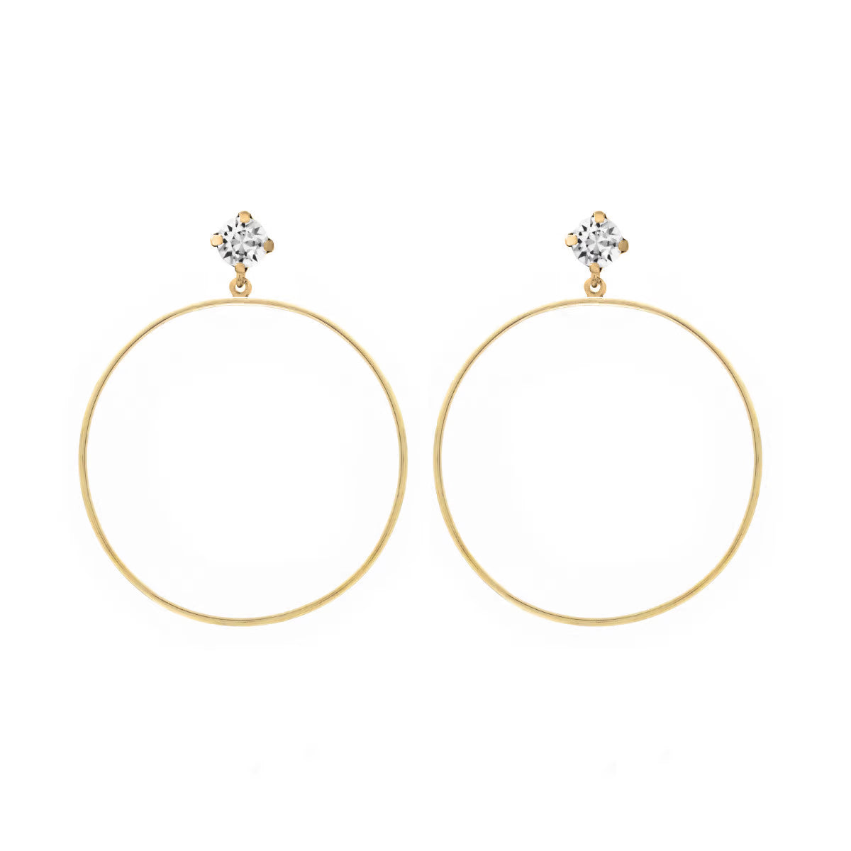 Orecchini Victoria Cruz Hoop A3542-35T argento donna-2b Gioielli