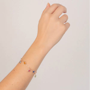 Bracciale Victoria Cruz Transparent A3655-MHP argento donna-2b Gioielli