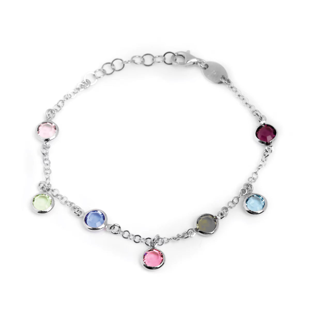 Bracciale Victoria Cruz Transparent A3655-MHP argento donna-2b Gioielli