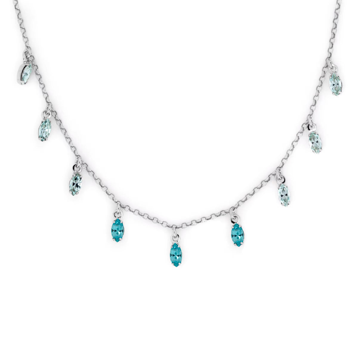 Collana Victoria Cruz Aqua A3734-15HG argento donna-2b Gioielli