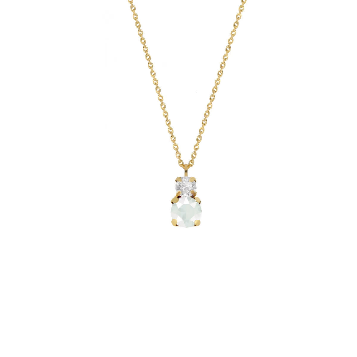 Collana Victoria Cruz Jasmine A3752-87DG argento donna-2b Gioielli