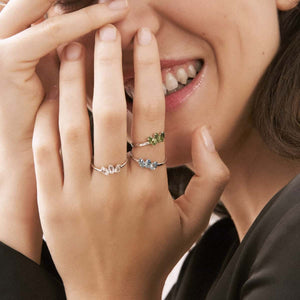 Anello Victoria Cruz Las Estaciones A4193-14HA argento donna misura 12-2b Gioielli