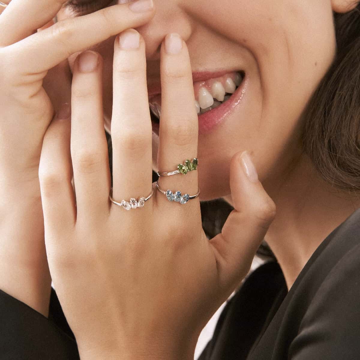 Anello Victoria Cruz Las Estaciones A4193-07DA argento donna misura 14-2b Gioielli
