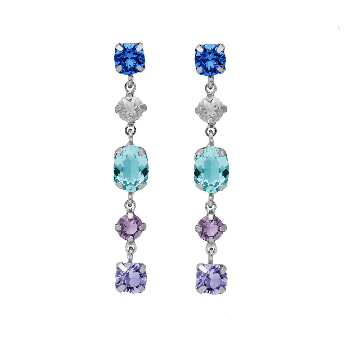 Orecchini Victoria Cruz Alexandra A4203-MHT argento donna-2b Gioielli