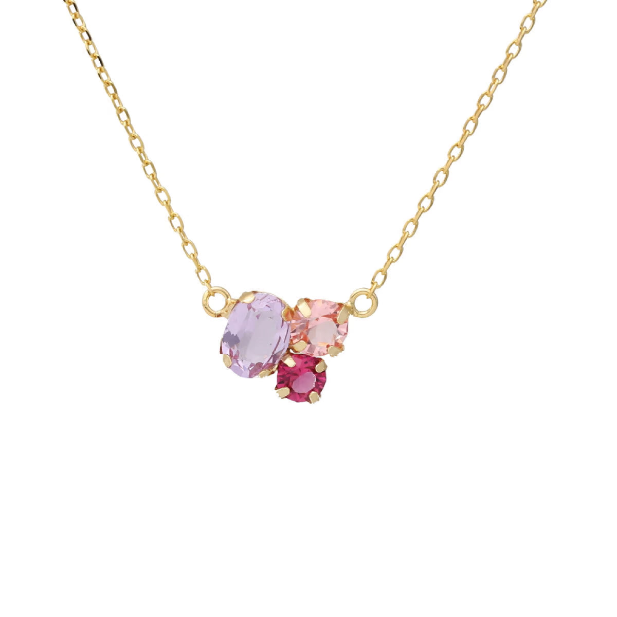 Collana Victoria Cruz Alexandra A4204-31DG argento donna-2b Gioielli