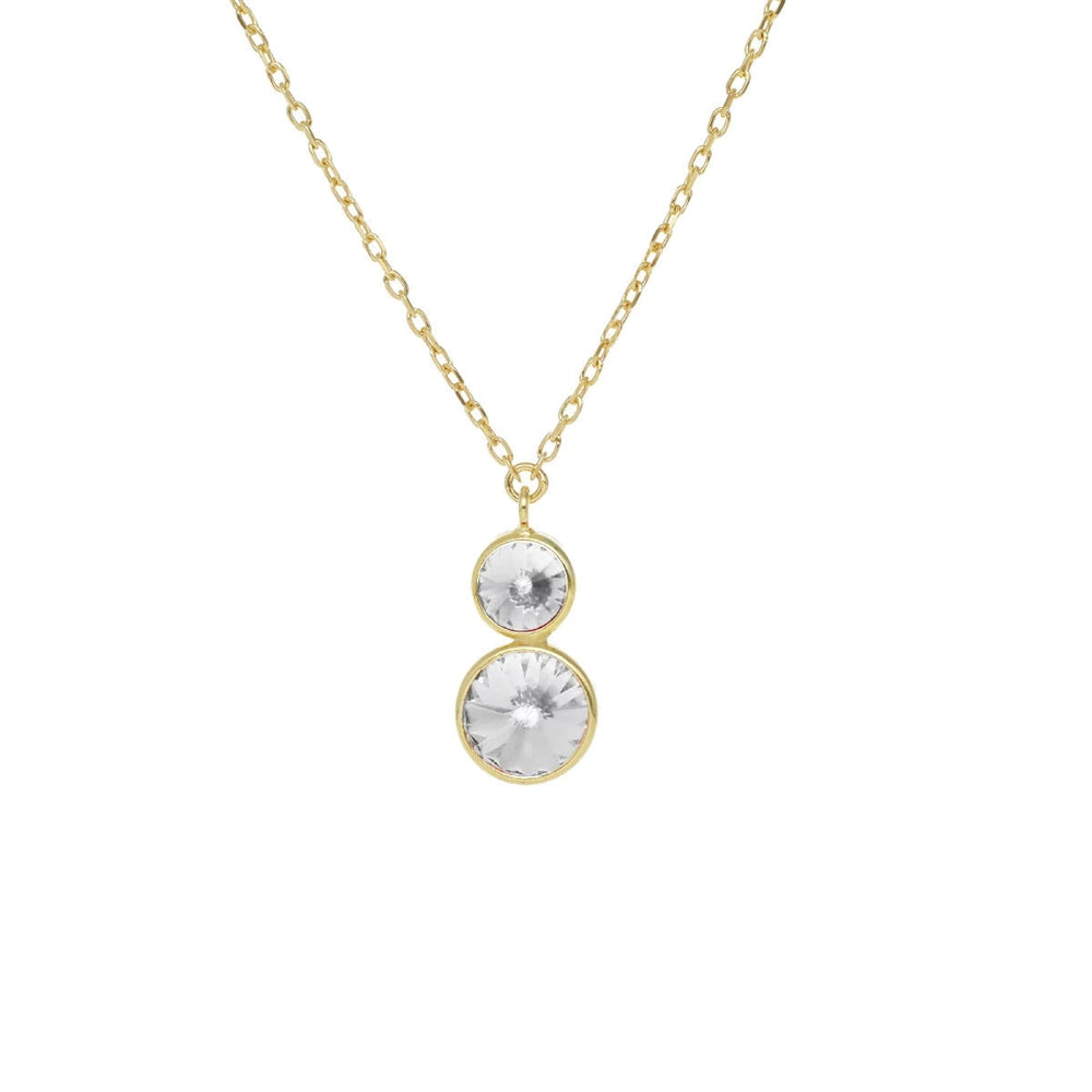 Collana Victoria Cruz Basic A4222-07DG argento donna-2b Gioielli