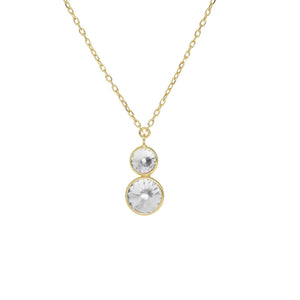 Collana Victoria Cruz Basic A4222-07DG argento donna-2b Gioielli