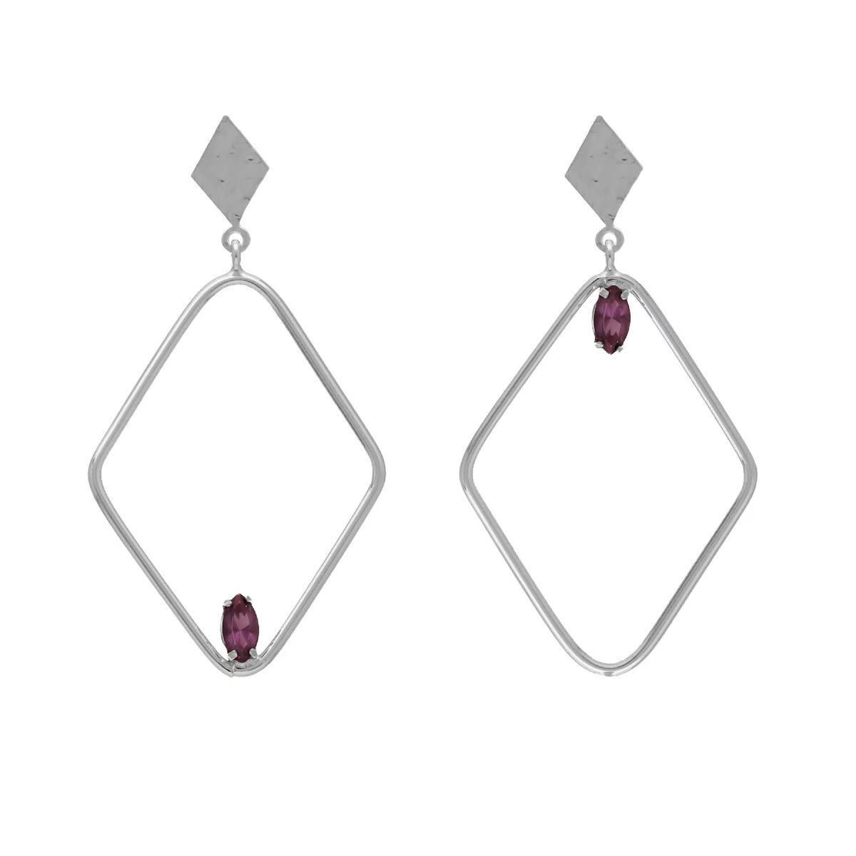 Orecchini Victoria Cruz Etnia A4295-11HT argento donna-2b Gioielli