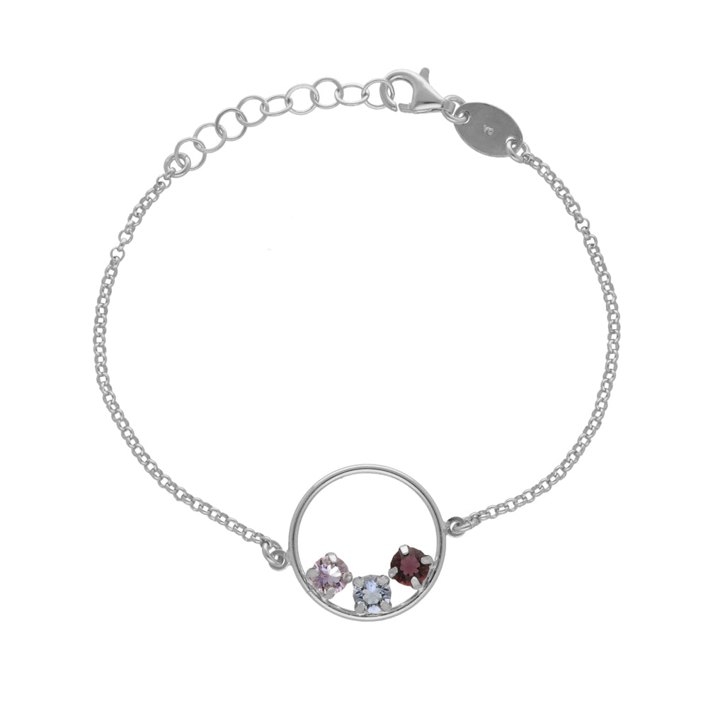 Bracciale Victoria Cruz Velvet A4325-MHP argento donna-2b Gioielli
