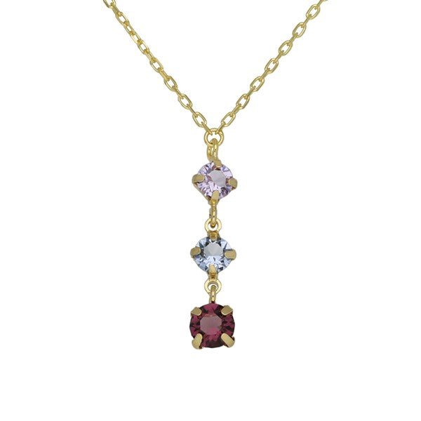 Collana Victoria Cruz Velvet A4326-MDG argento donna-2b Gioielli