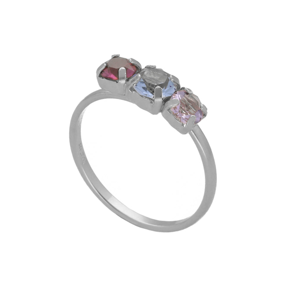 Anello Victoria Cruz Velvet A4327-MHA argento donna-2b Gioielli