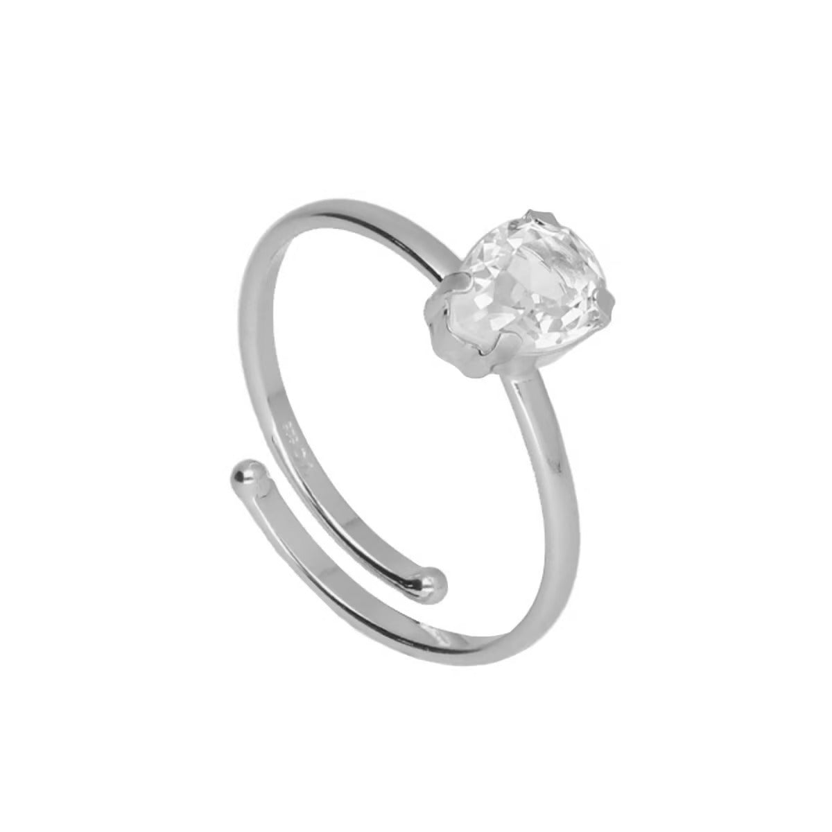 Anello Victoria Cruz Eunoia A4361-07HA argento donna-2b Gioielli