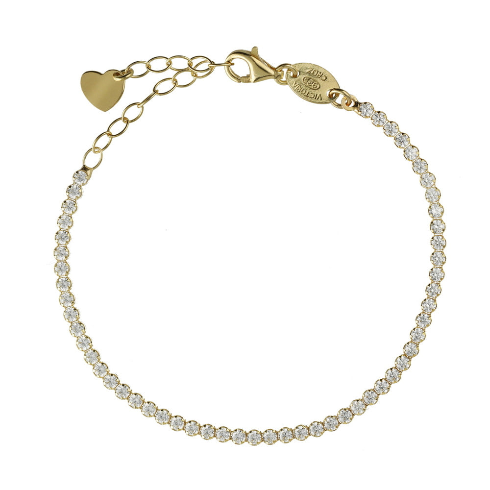 Bracciale Victoria Cruz A4431-07DP argento donna-2b Gioielli