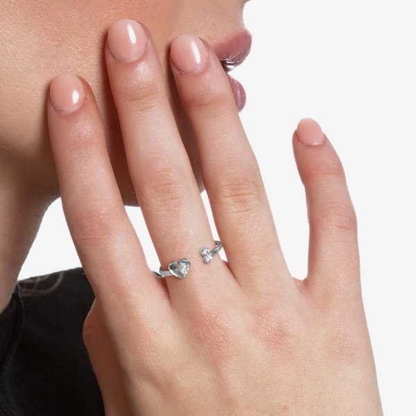 Anello Victoria Cruz A4433-07HA argento donna-2b Gioielli