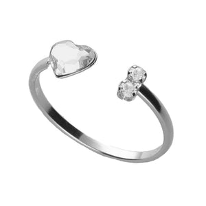 Anello Victoria Cruz A4433-07HA argento donna-2b Gioielli