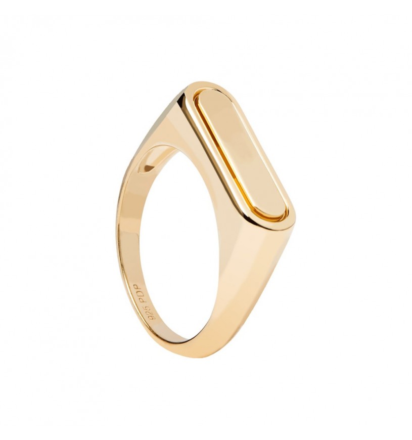 Anello PdPaola AN01-625-14 Essentials Ribbon donna argento-2b Gioielli