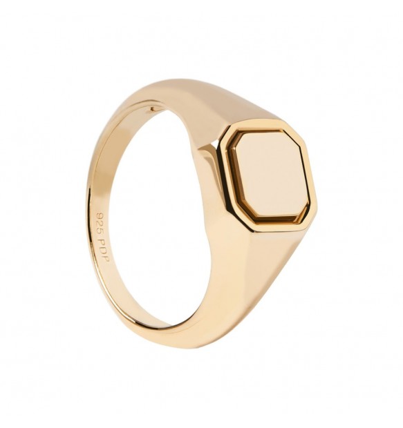 Anello PdPaola AN01-627-12 Essentials Octet donna argento-2b Gioielli