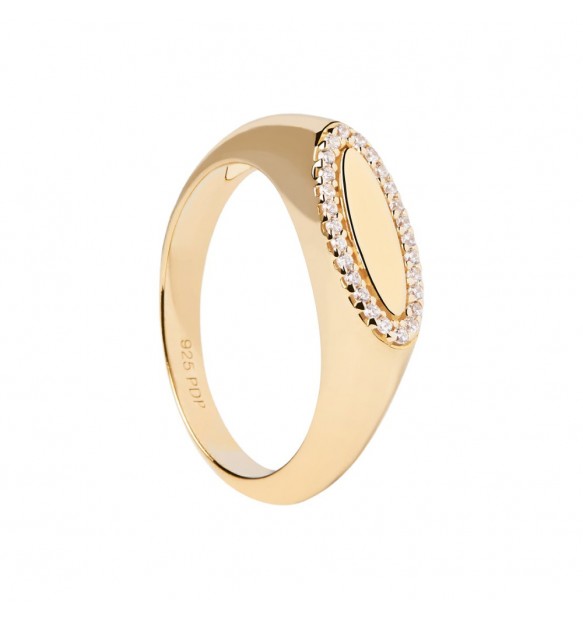Anello PdPaola AN01-629-14 Essentials Lace donna argento-2b Gioielli